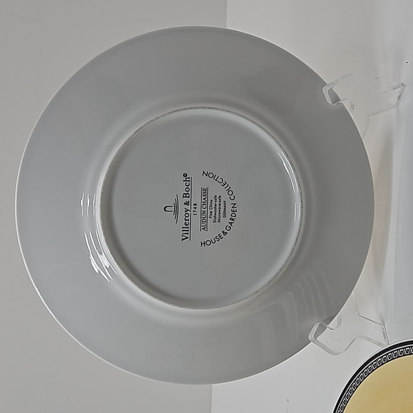 TWO Villeroy and Boch Audun Chasse 8 1/2 in. Salad Plates - Picture 3 of 4